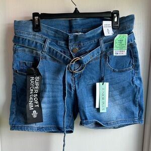Bamboo brand blue jean shorts
